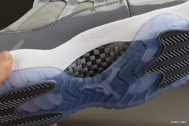 Rep Husky Low Cool Jordan 528895-003 Grey Air 11 0514